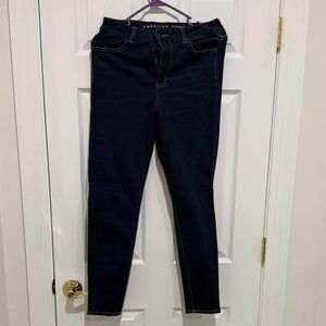 American Eagle Outfitters Women's Navy Skinny Jeans